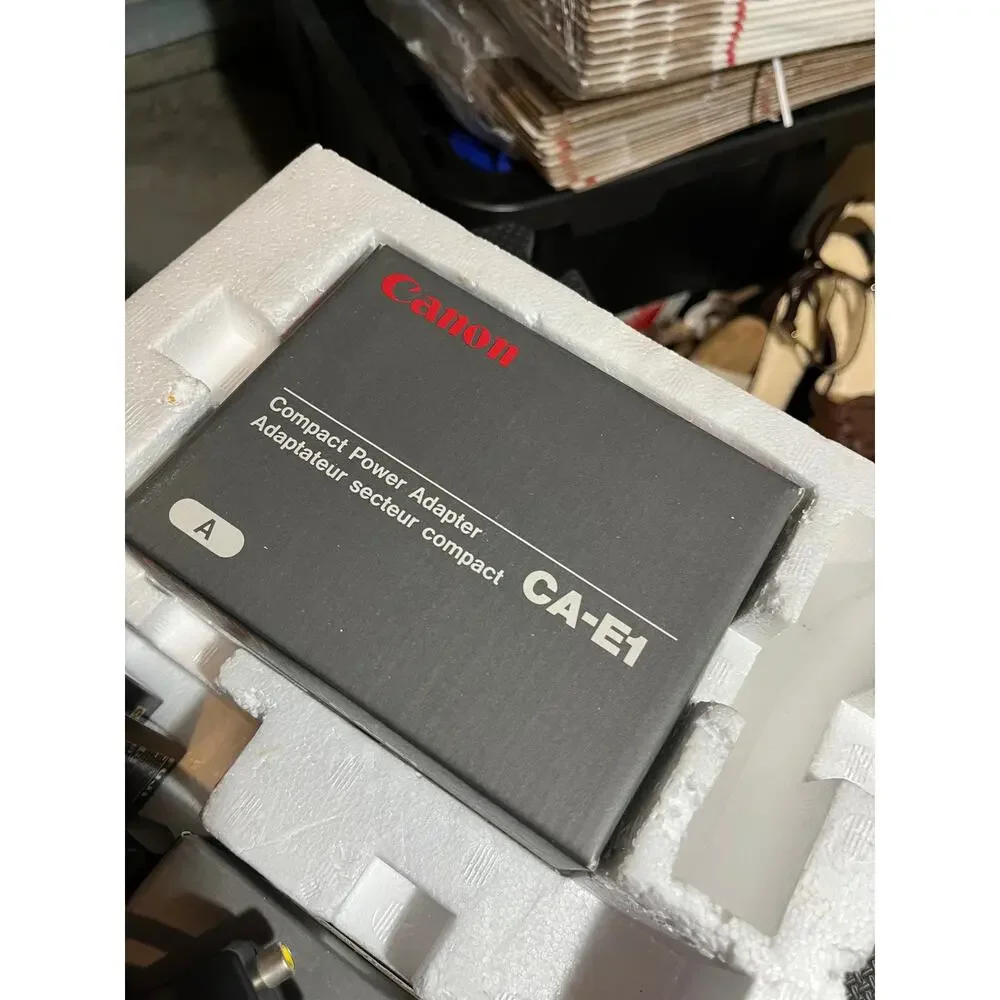 Vintage Canon AK-E1A‎ Accessory Kit CA-E1, BC-E1, RU-E1 and more